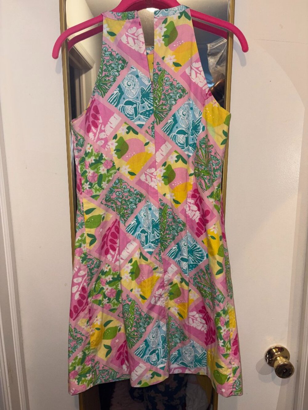 Lilly Pulitzer patchwork dress